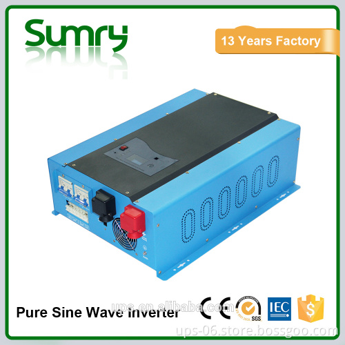 Low frequency 1000w 2000w 3000w pure sine wave 12v 220v battery inverter with charger for cheap sale